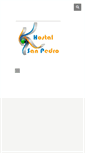 Mobile Screenshot of hostalsanpedro.com