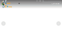 Tablet Screenshot of hostalsanpedro.com